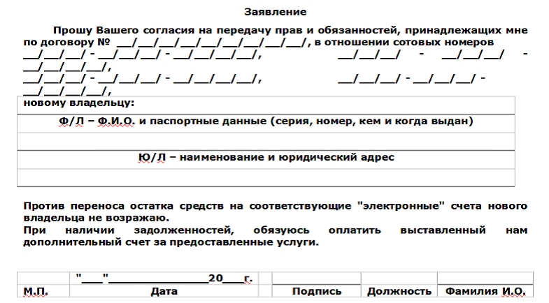 Можно ли переоформить сим карту на другого человека