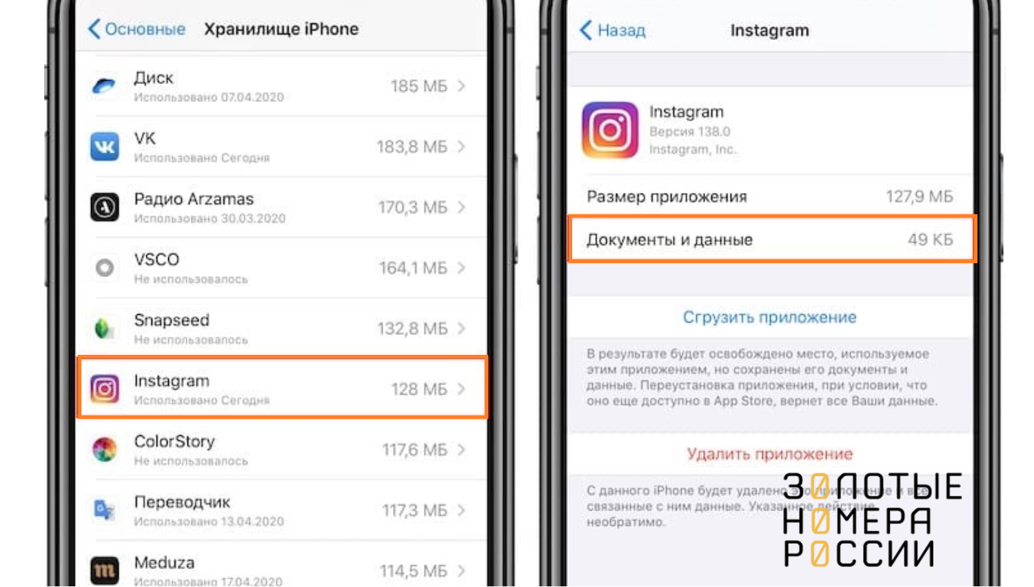 Как очистить кэш отдельных приложений на iPhone - ТопНомер.ру