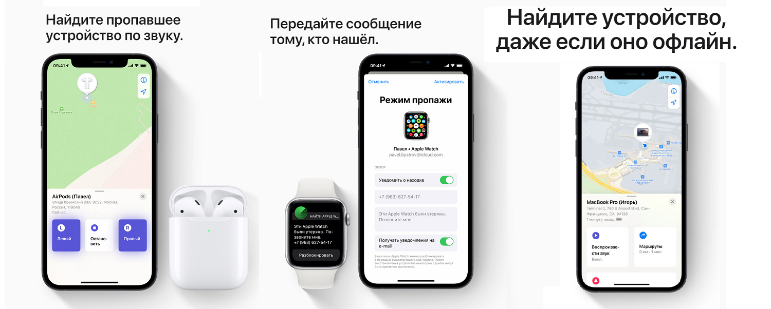 Функции “Найти iPhone” и “Локатор” на устройствах Apple - ТопНомер.ру