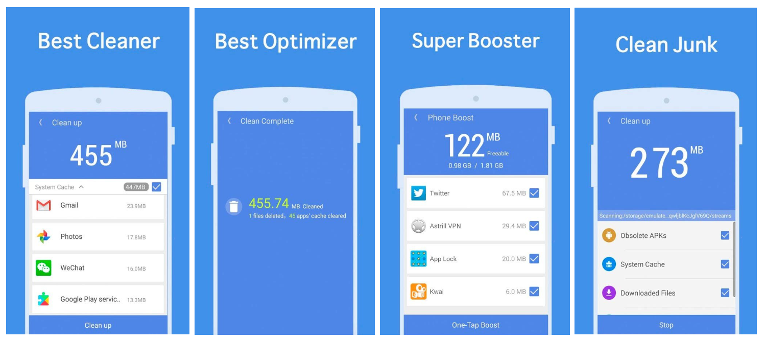 ТОП-10 лучших приложений для очистки смартфона на Андроид - ТопНомер.ру