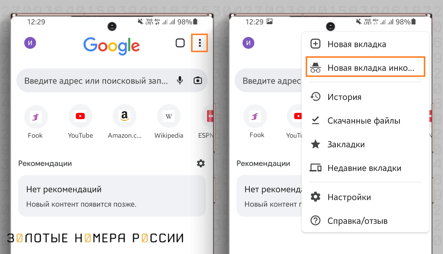 новая вкладка в режиме инкогнито на телефоне (99) фото