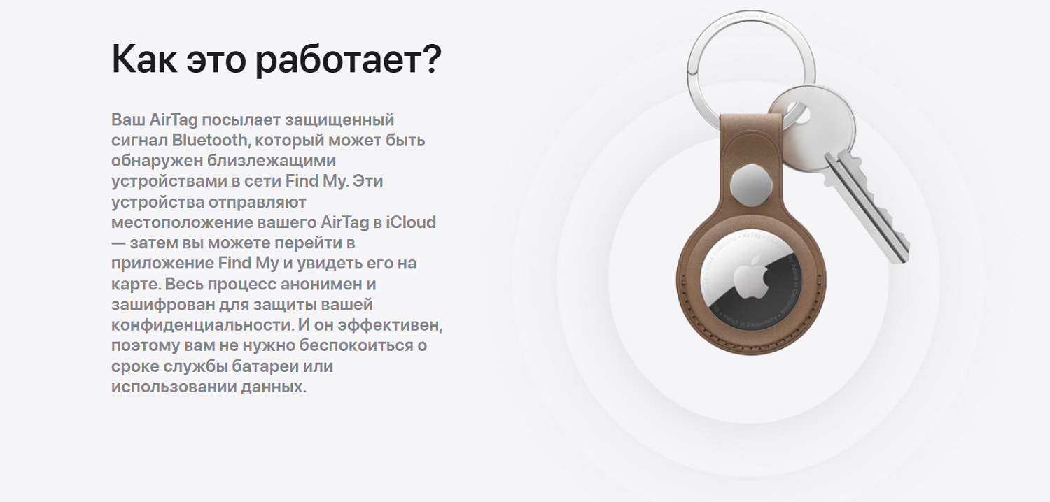 Как работает Apple AirTag<br>