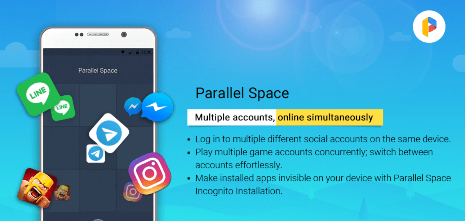 Parallel Space — приложение для клонирования приложений